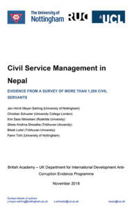 Phase 1 Nepal report cover
